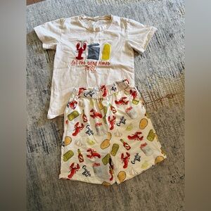 Let the Good Times Boil Kids T-Shirt and Shorts Set